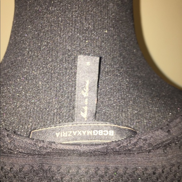 BCBG sheer peplum top - Picture 6 of 7